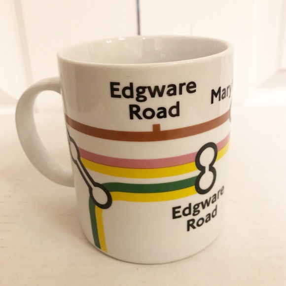 London underground subway tube map coffee mug. EUC - Picture 2 of 9